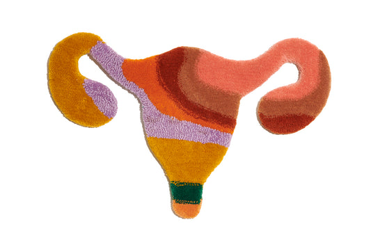 Reproductive Rights Rug: Cervix