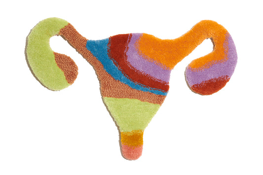 Reproductive Rights Rug: Ovaries